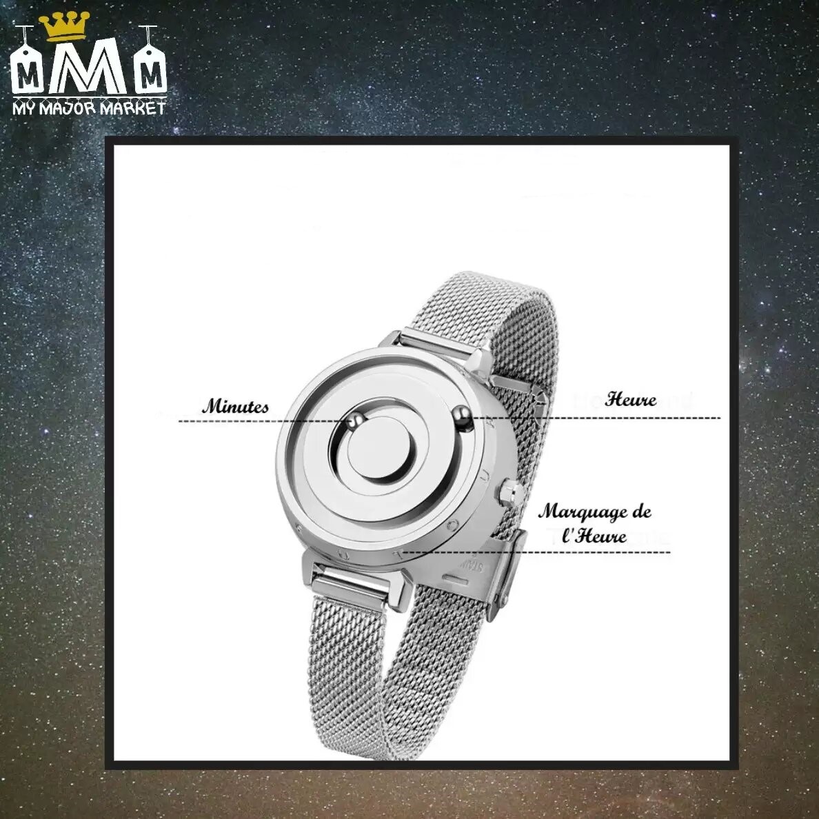Montre bracelet online aimanté femme